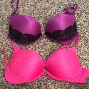 VS Victoria’s Secret 34A bombshell bra push up
